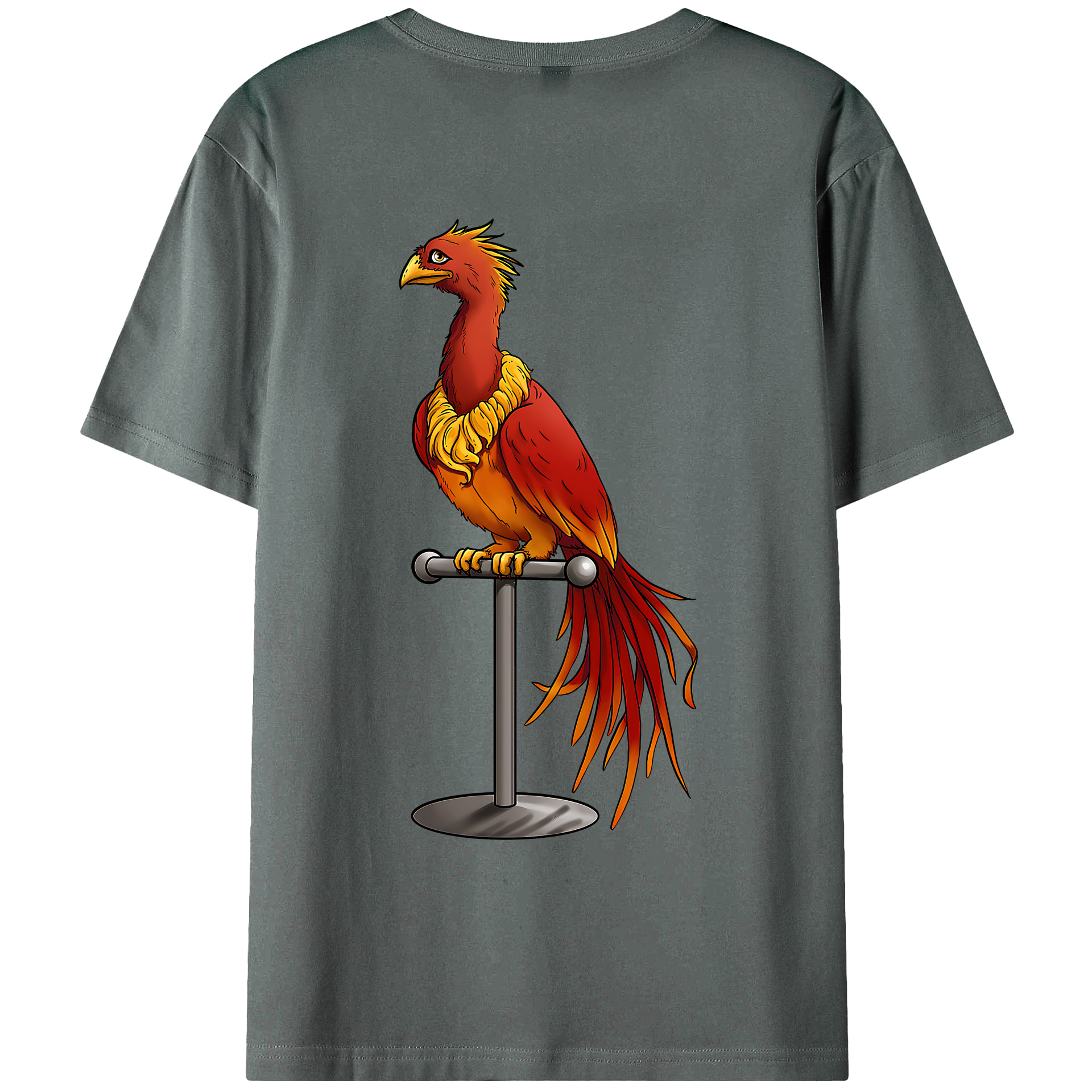 （画像用） Harry Potter ハリー・ポッターシリーズ 綿100％ メンズ半袖Tシャツ（バックプリント） 通気性